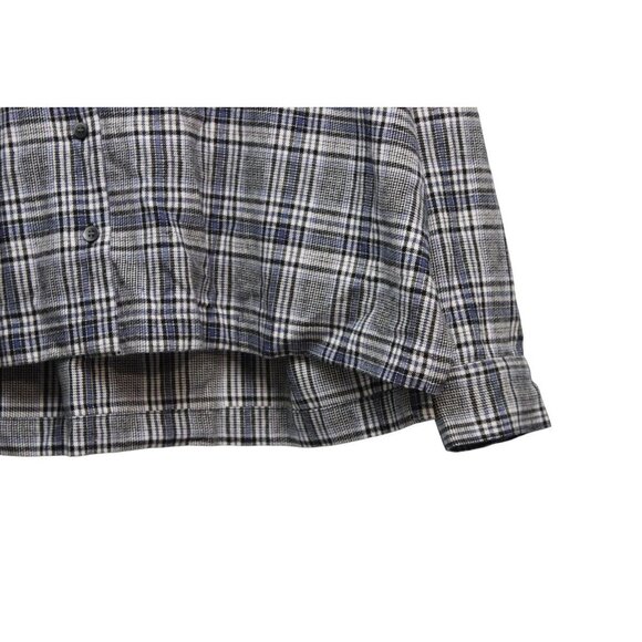 NWT Madewell Flannel Button Up XL Westlake Plaid Boxy Relaxed Outdoor Preppy - Picture 5 of 12